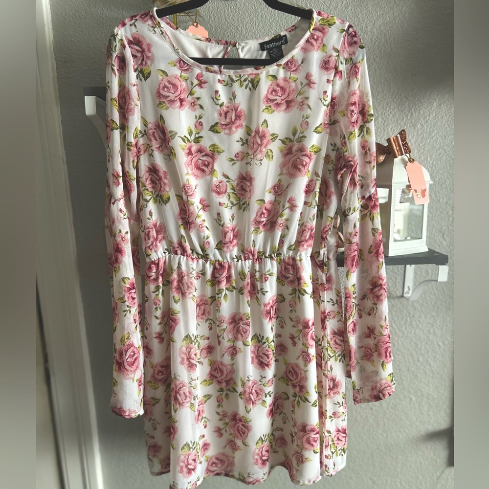 NWOT Floral Boho Short Dress